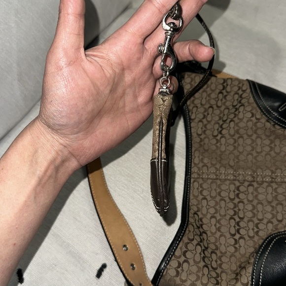 Coach Brown small signature hobo bag and wristlet 💕 vintage - Picture 11 of 16